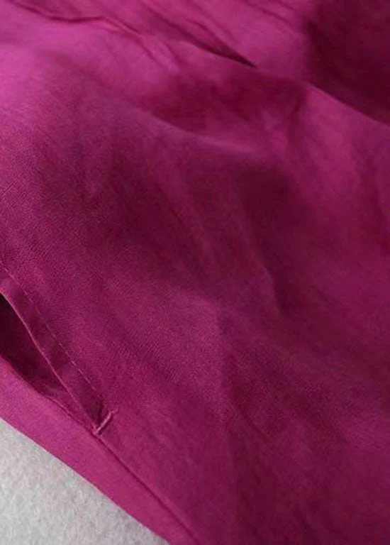 Naisten V-kaula Mekko Ryppyisillä Taskuilla - Image 5