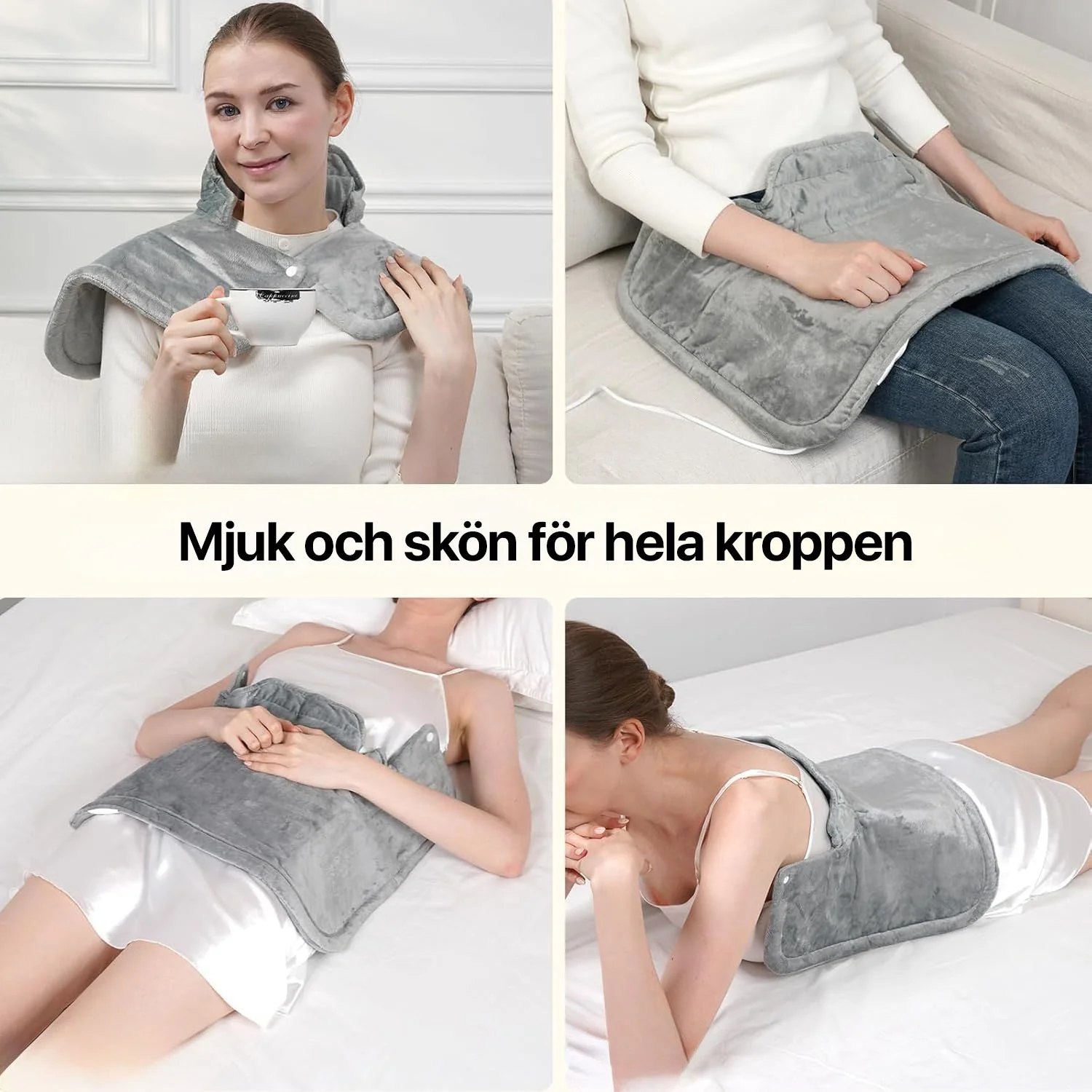 Niskan ja hartioiden Lämmitystyyny Ergonominen - Image 5
