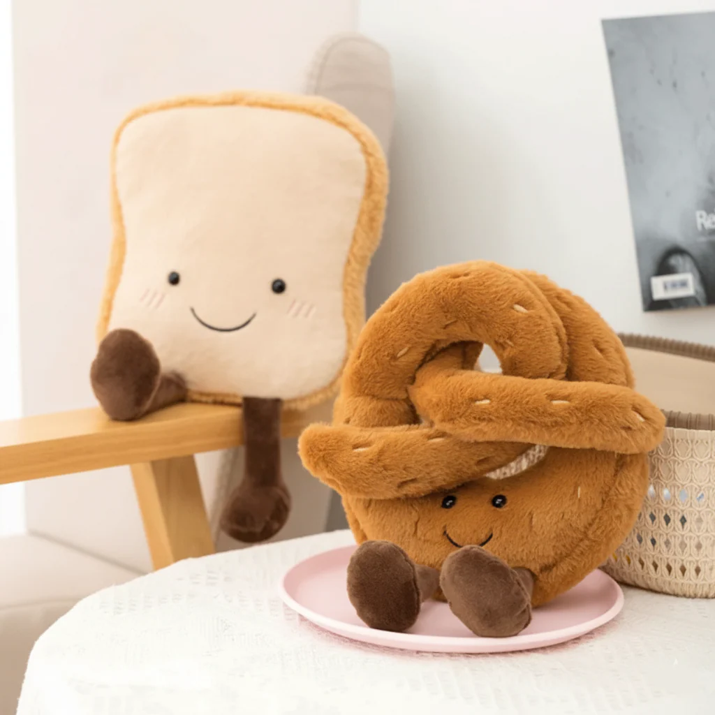 Pehmeä Croissant Pehmolelu - Image 3