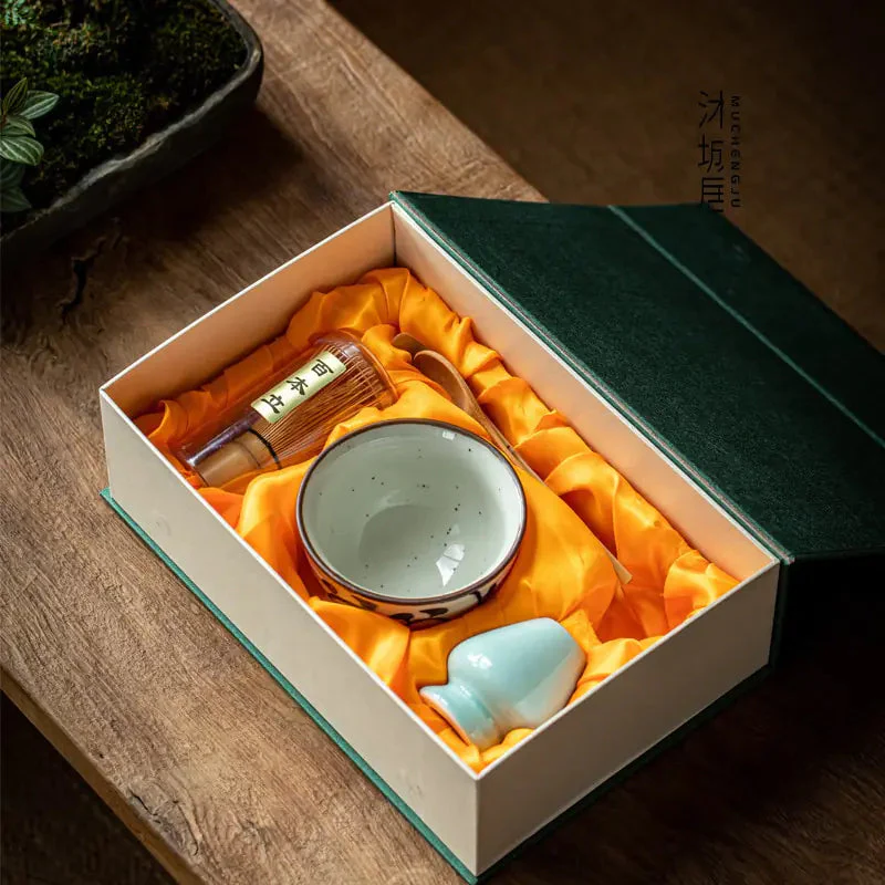 Perinteinen Matcha Lahjasetti Teeseremoniaan - Image 3
