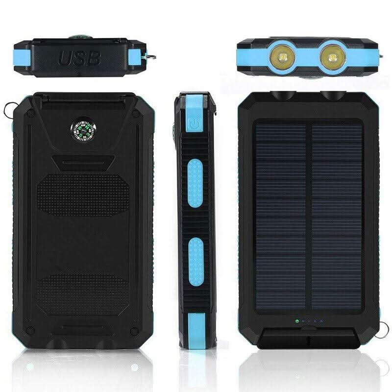 Power Bank Vedenpitävä Aurinkoenergialla 30 000 mAh - Image 10