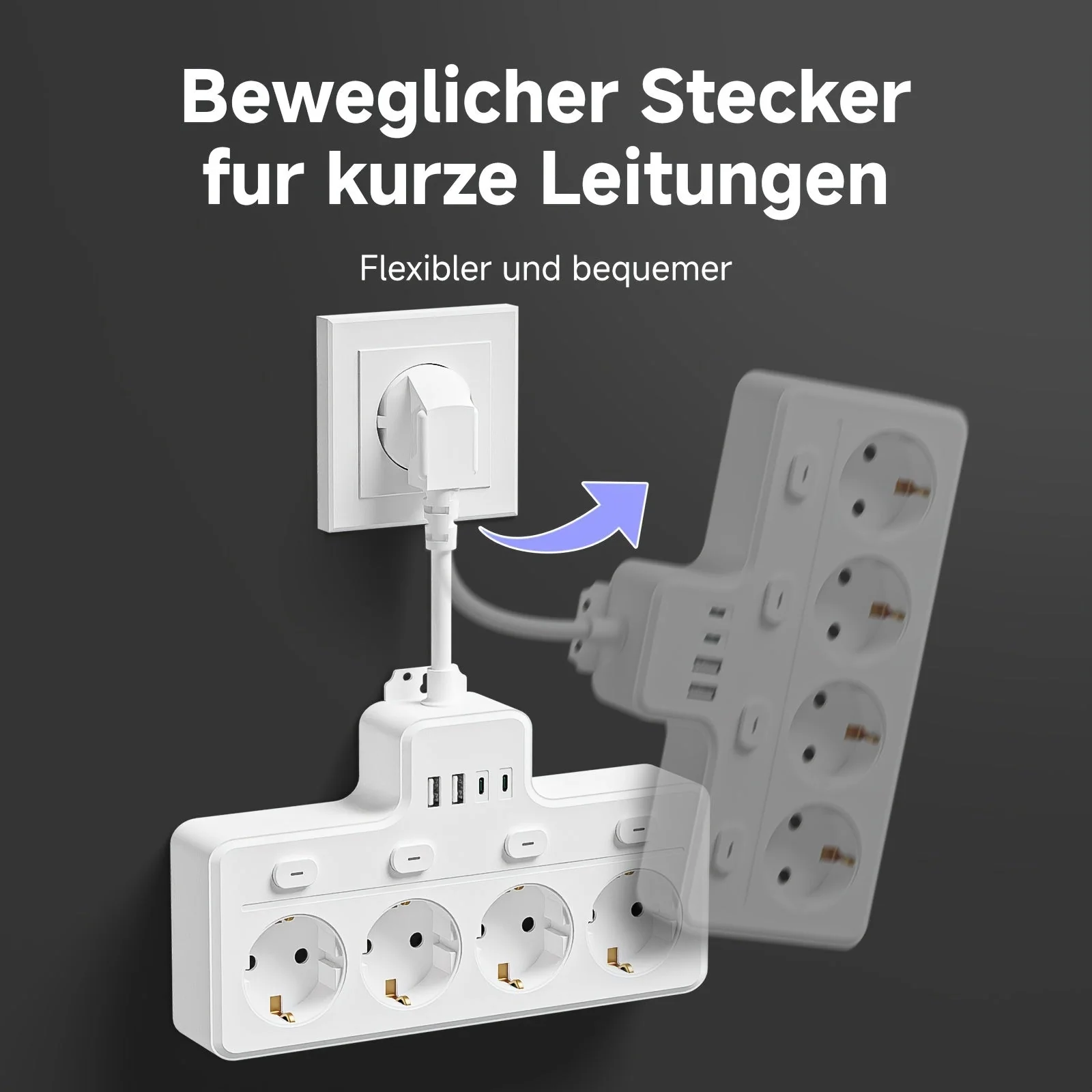 PowerHub 7-in-1 EU Virtapistoke Monitoimilaite - Image 8