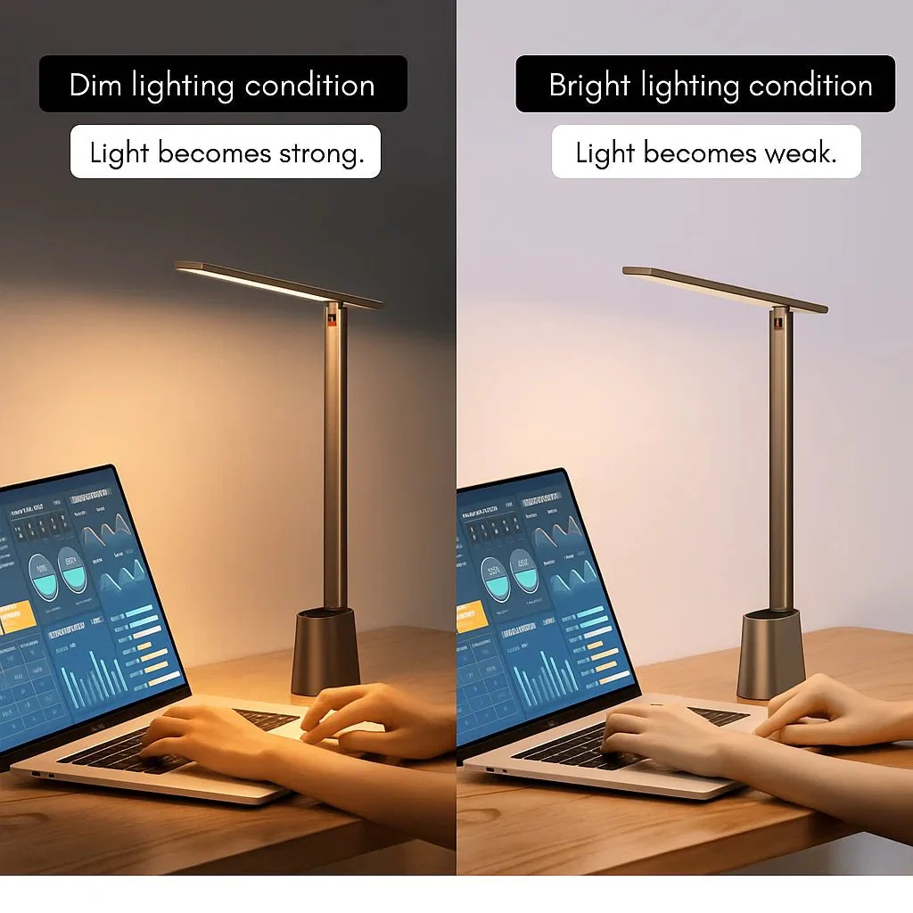 Pöytävalaisin Taitettava Moderni LED Himmennettävä - Image 6