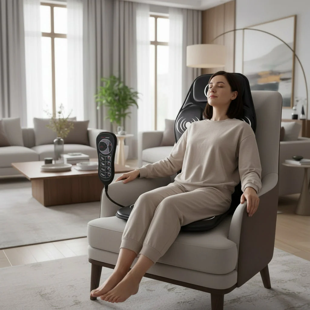 Sähköinen Selkätyyny Lämpötoiminnolla Ergonominen Muotoilu