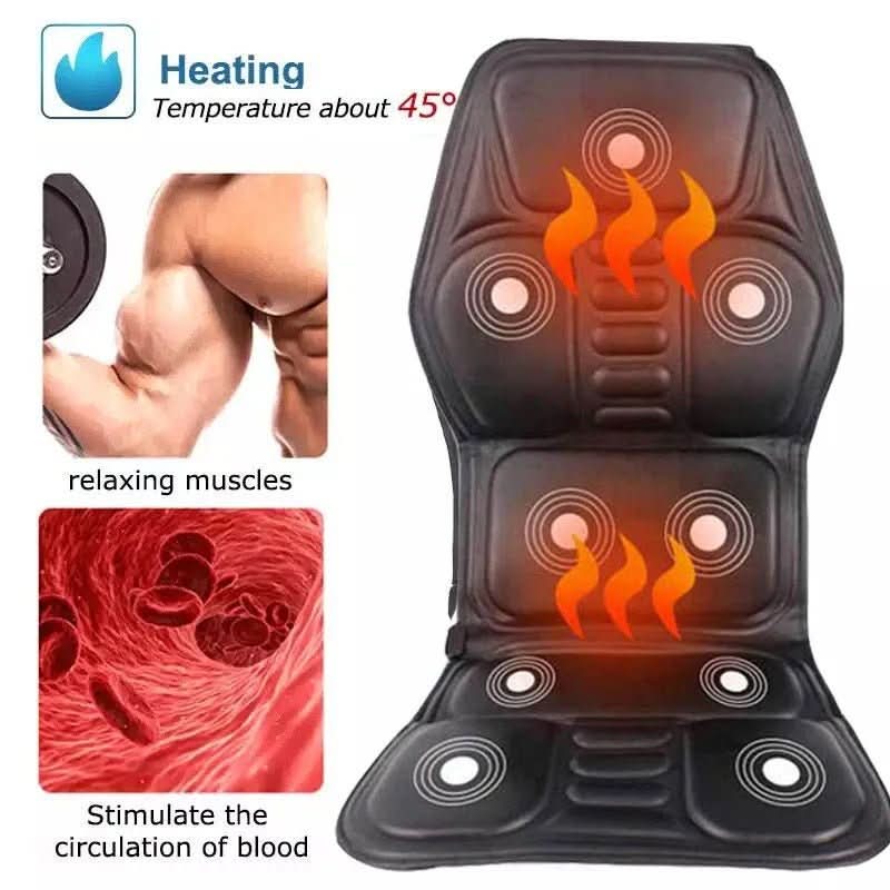 Sähköinen Selkätyyny Lämpötoiminnolla Ergonominen Muotoilu - Image 6