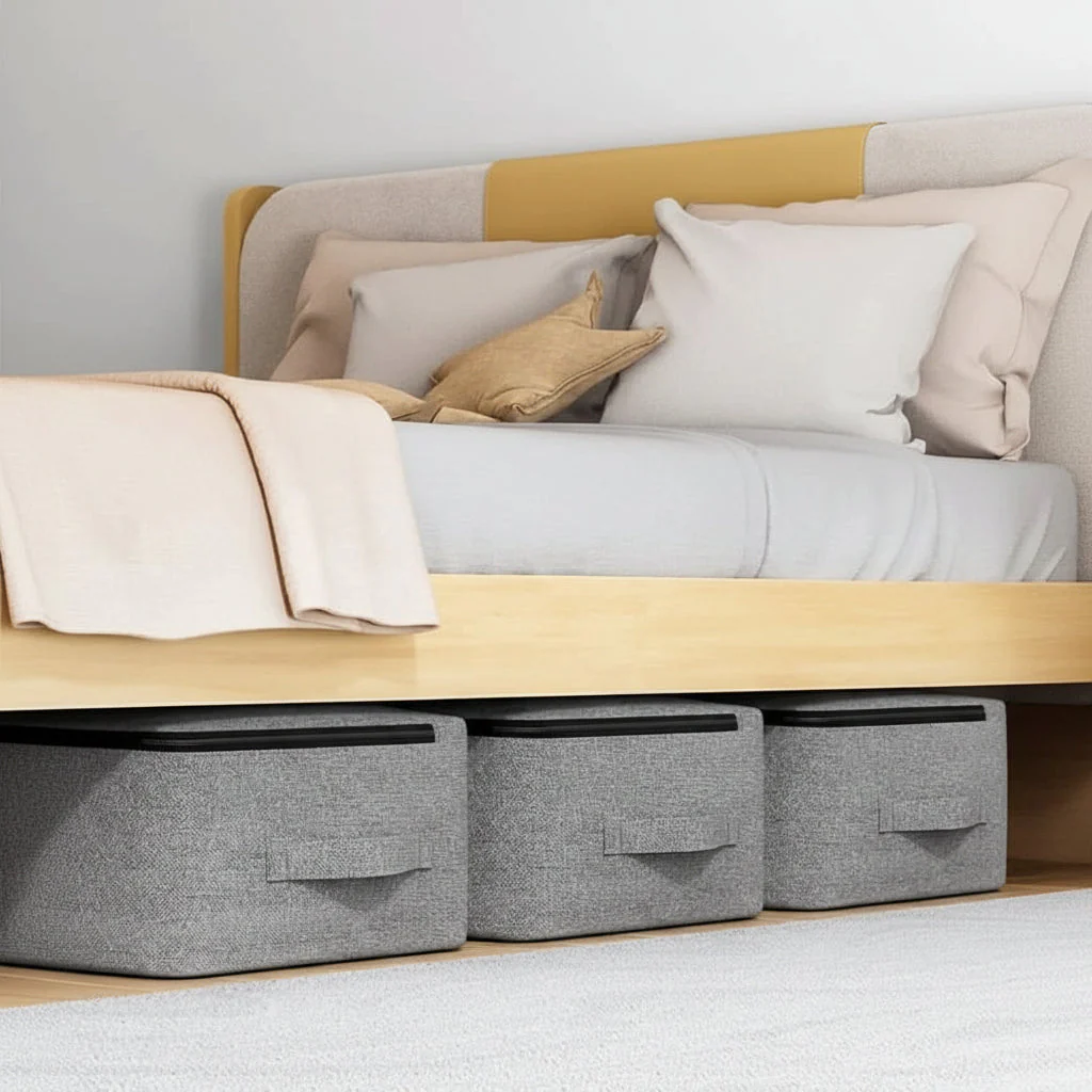 Säilytyspussi Vetoketjulla ja Katseluikkunalla, Kestävä Ergonominen Muotoilu - Image 4