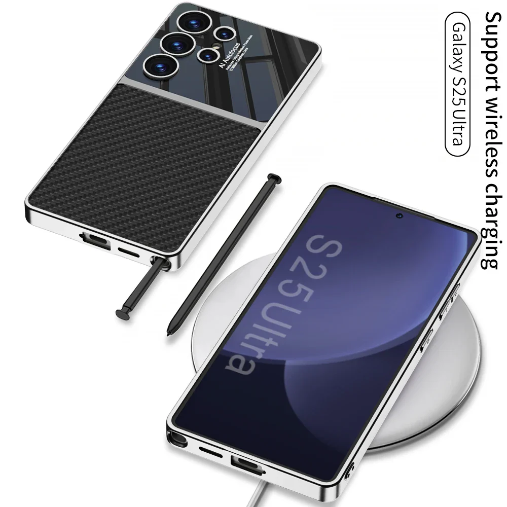 Samsung S25 Ultra, S24 Puhelimen Suojakuoret Iskunkestävä Tyylikäs Muotoilu - Image 6