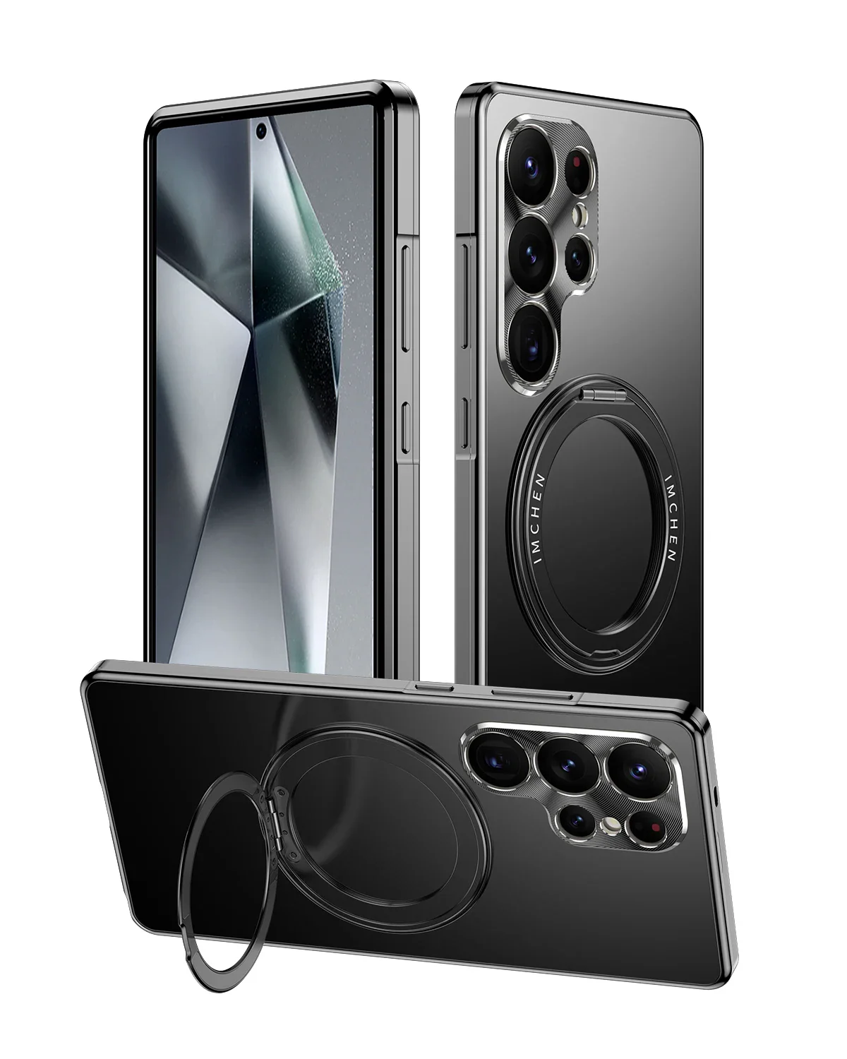 Samsung S25 Ultra Suojakuori 360° Pyörivällä Kannattimella - Image 7