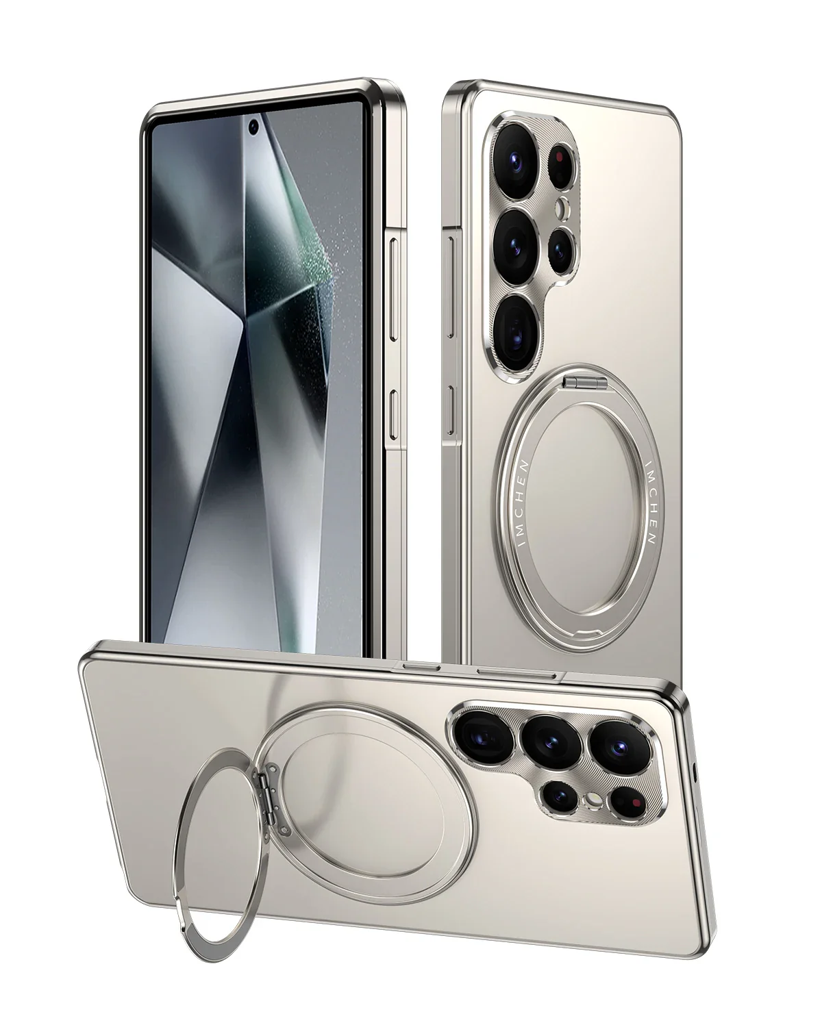 Samsung S25 Ultra Suojakuori 360° Pyörivällä Kannattimella - Image 8