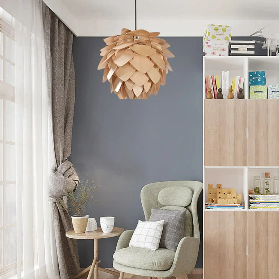 Seinävalaisin Männynkäpy Design Luonnon Inspiraatio Kodin Sisustukseen - Image 5