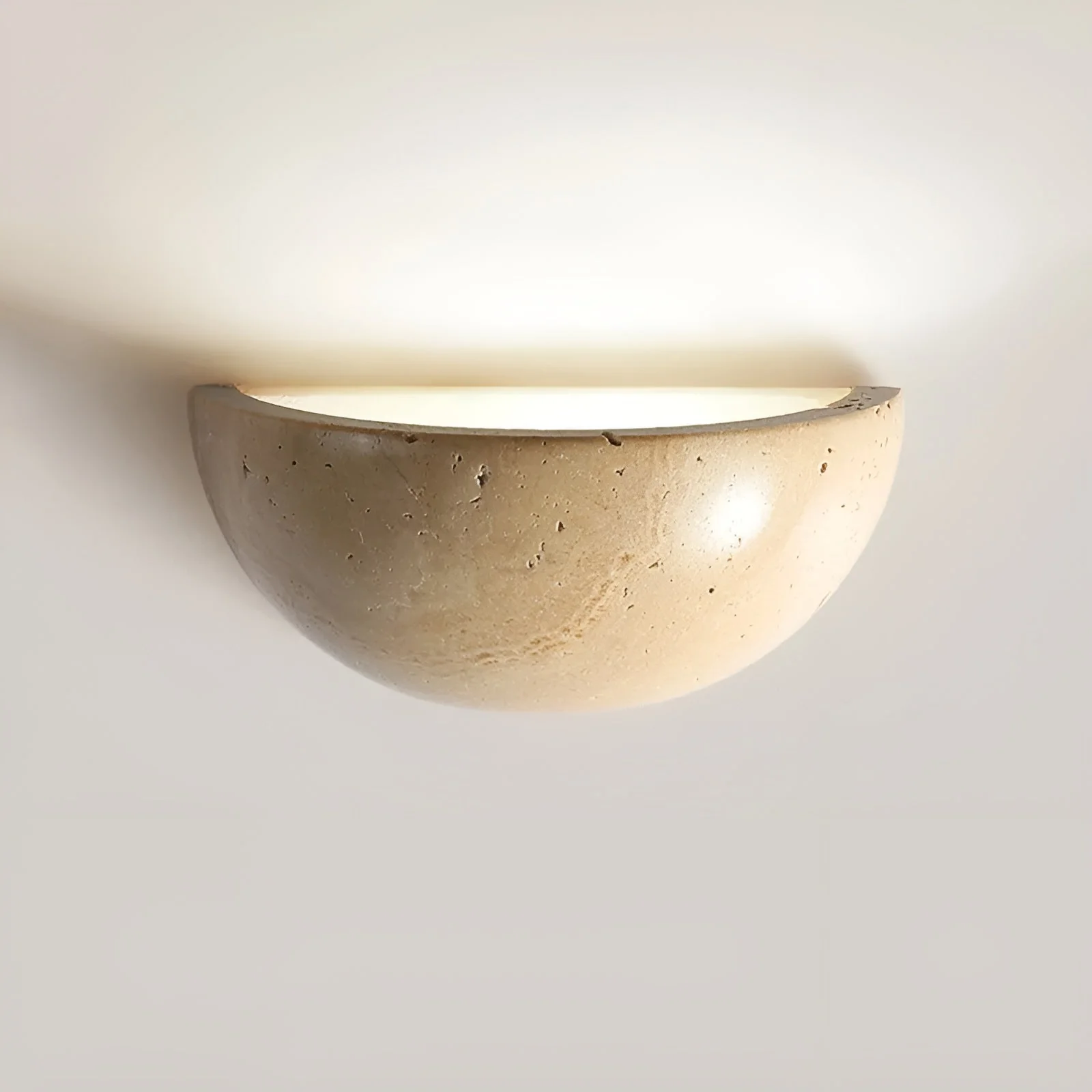 Seinävalaisin Puolipyöreä Muotoilu Wabi-Sabi - Image 2