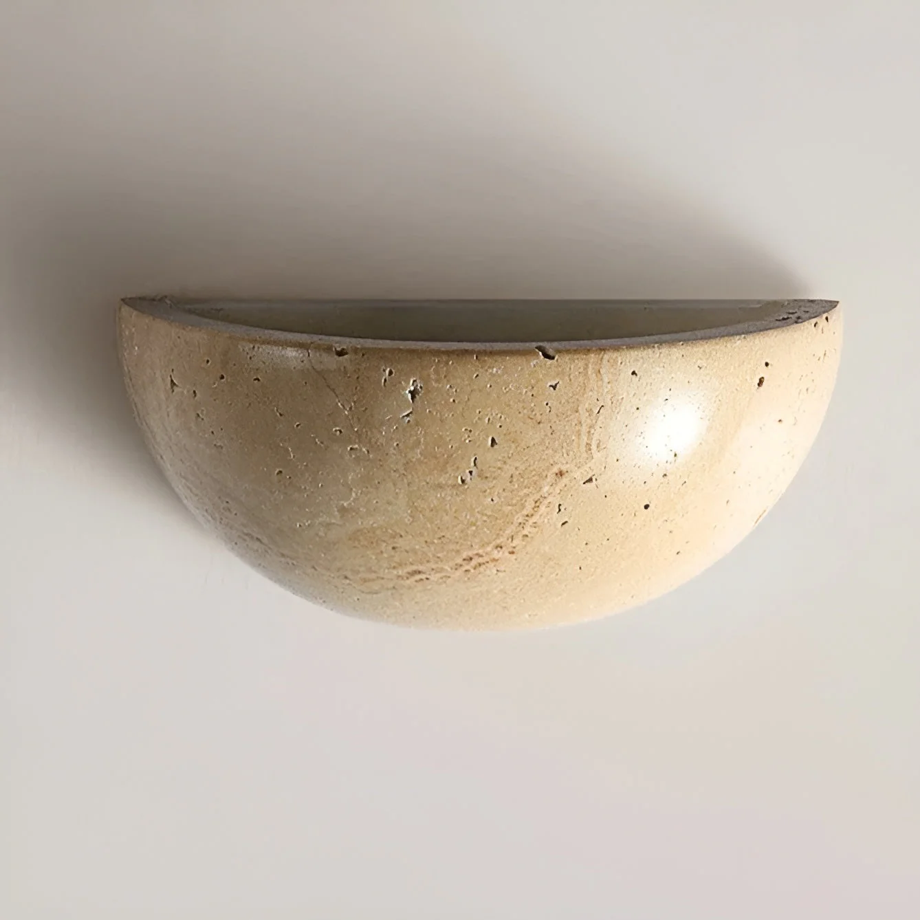Seinävalaisin Puolipyöreä Muotoilu Wabi-Sabi - Image 3