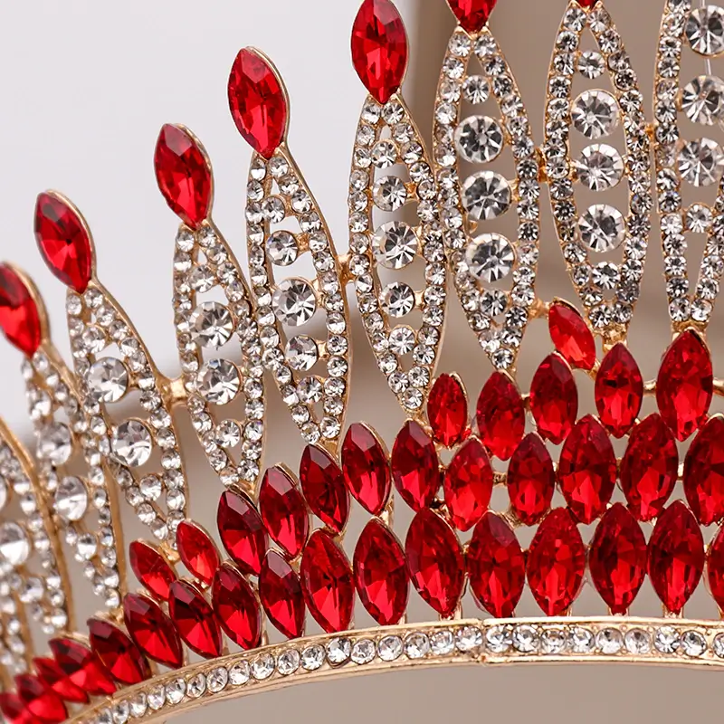 Strassi kristalli tiara - Image 10
