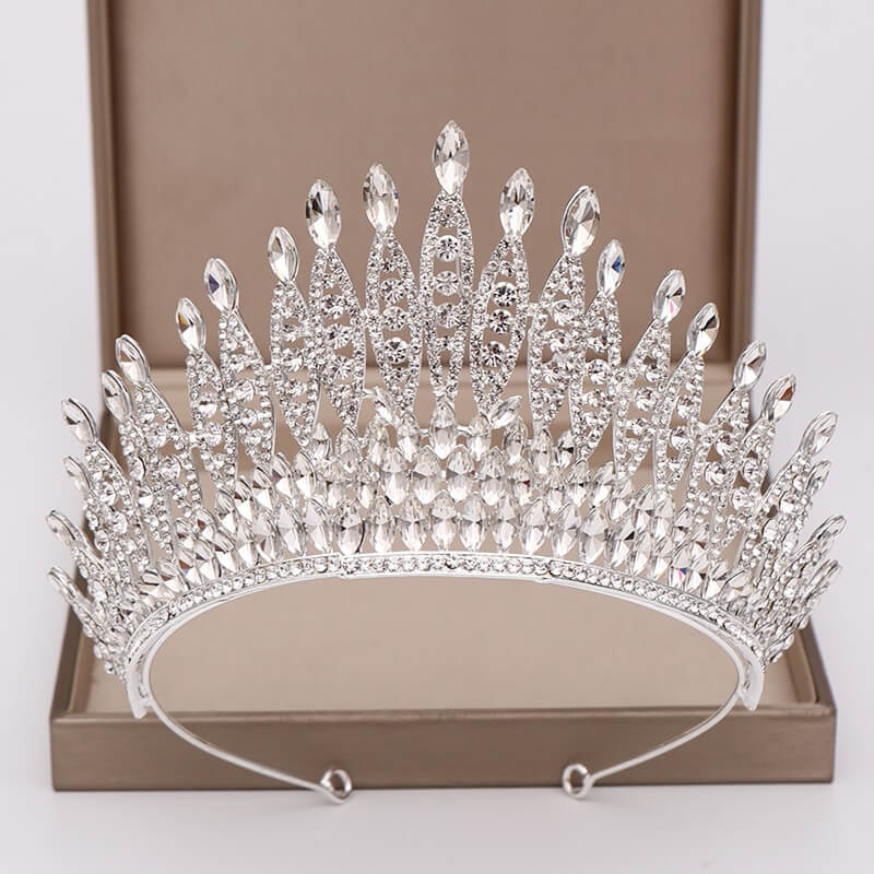 Strassi kristalli tiara - Image 3