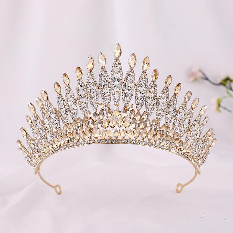 Strassi kristalli tiara - Image 4