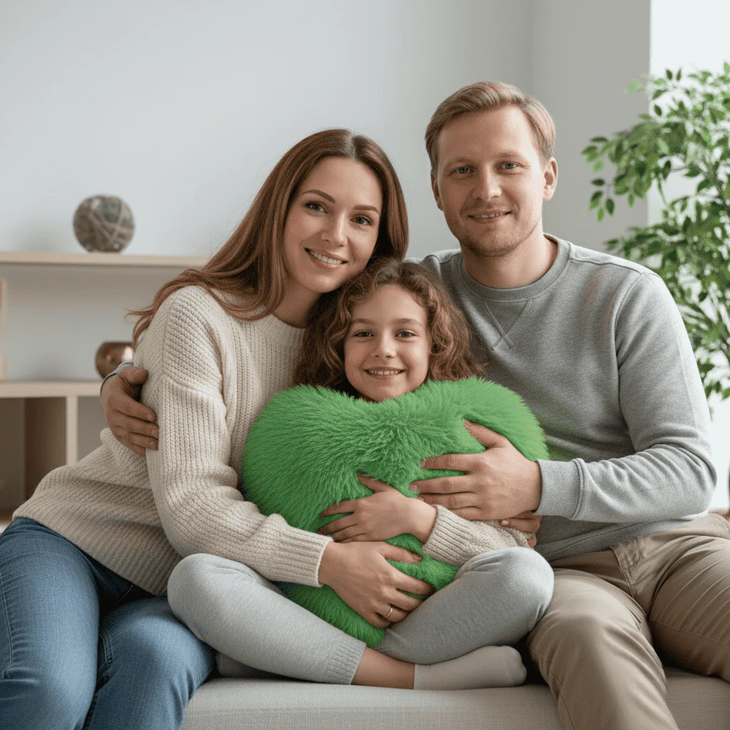 Sydämenmuotoinen Tyyny Moderniin Sisustukseen - Image 3