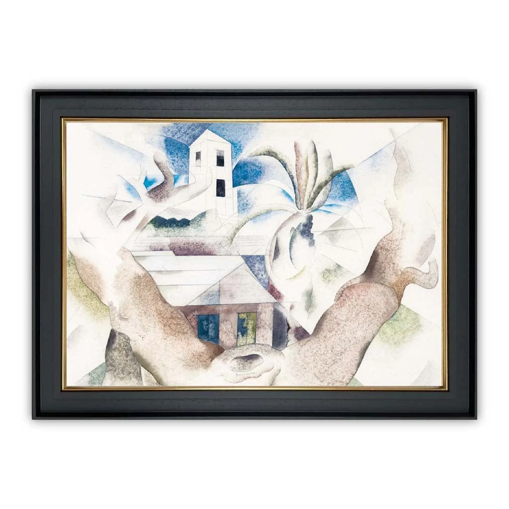 Taiteilijan Taideprintti Charles Demuth - Bermuda nro 1 - Image 3