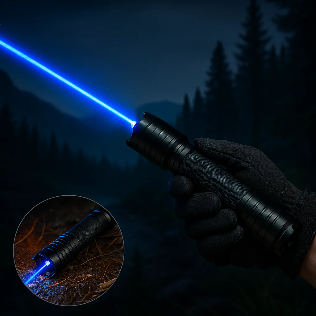 Taktinen Laser Taskulamppu Kompakti Suorituskyky - Image 4