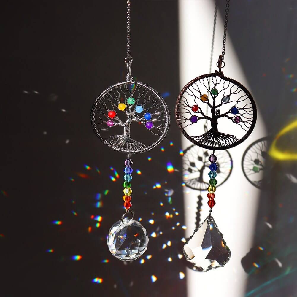 Tree of Life Crystal Suncatcher - Image 3