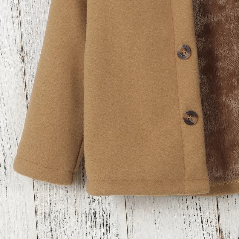 Tytön paksu fleece talvitakki - Image 8