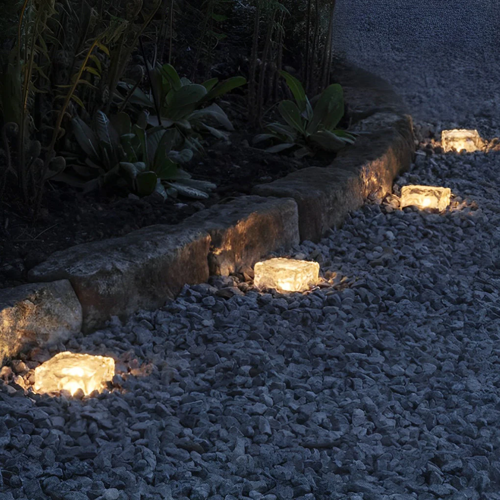 Ulkoilma LED Aurinkovalaisin Neliömuotoisella Designilla - Image 3