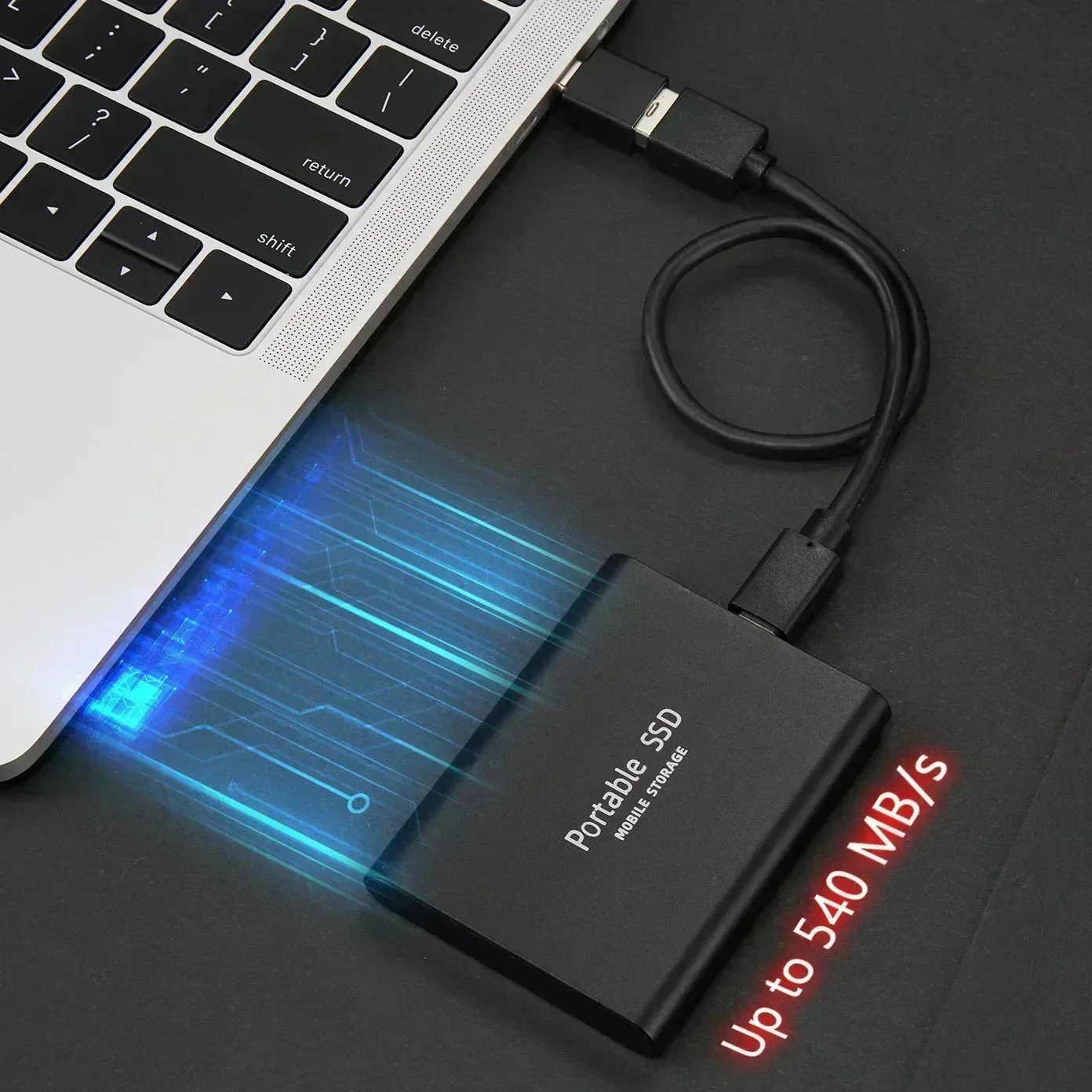 Ulkoinen SSD kiintolevy Kompakti Portable 2 Tt - Image 2