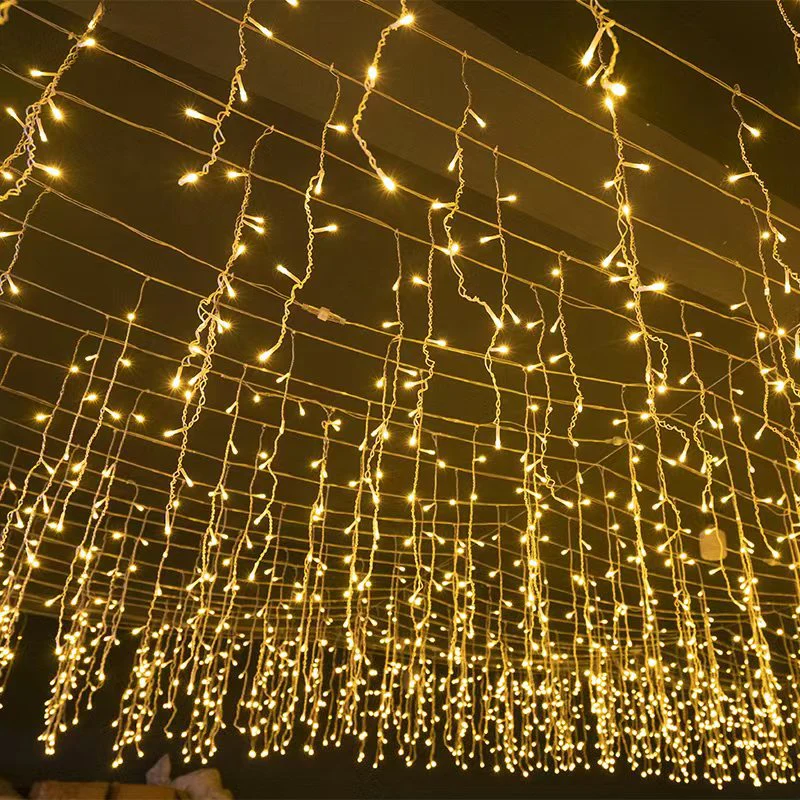 Ulkokäyttöön tarkoitettu LED-jääpuikkovalosarja 50m - Image 2
