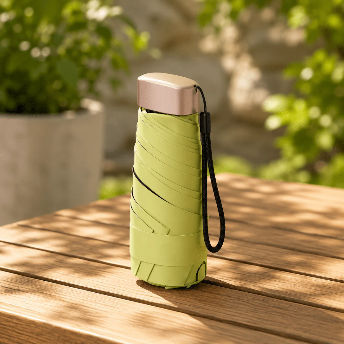 Ultrakevyt Mini Sateenvarjo Aurinko- ja Sadesuojalla - Image 2