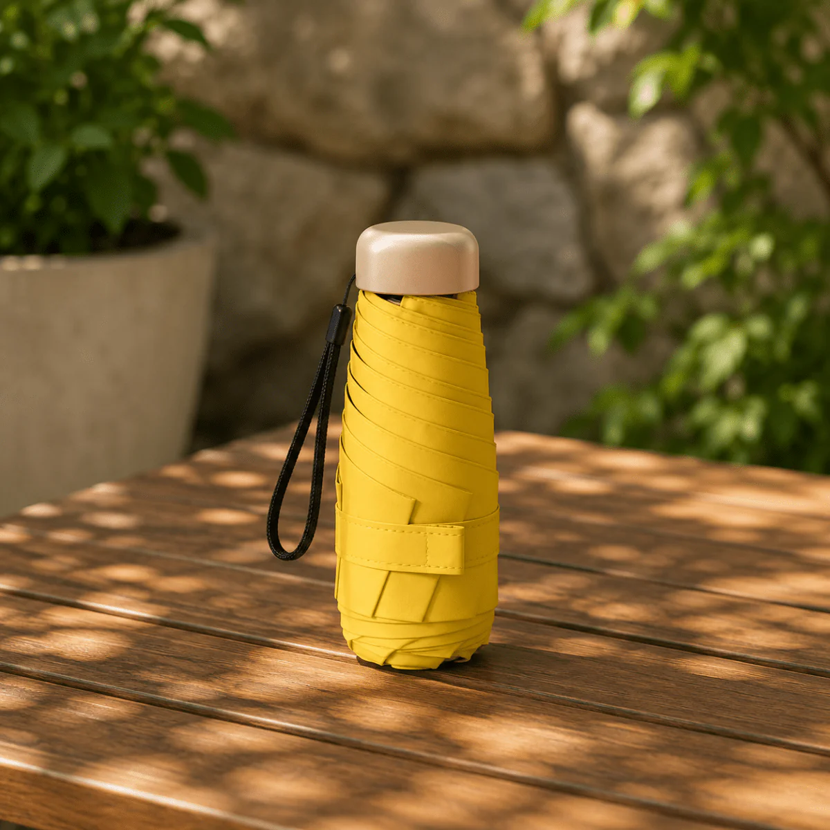 Ultrakevyt Mini Sateenvarjo Aurinko- ja Sadesuojalla - Image 4