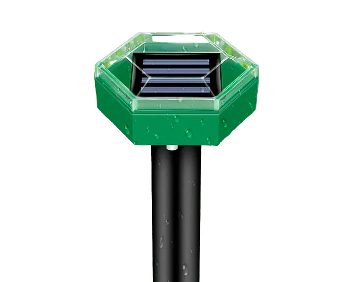 Ultrasonic Mole Repellent 4 Kappaleen Pakkaus