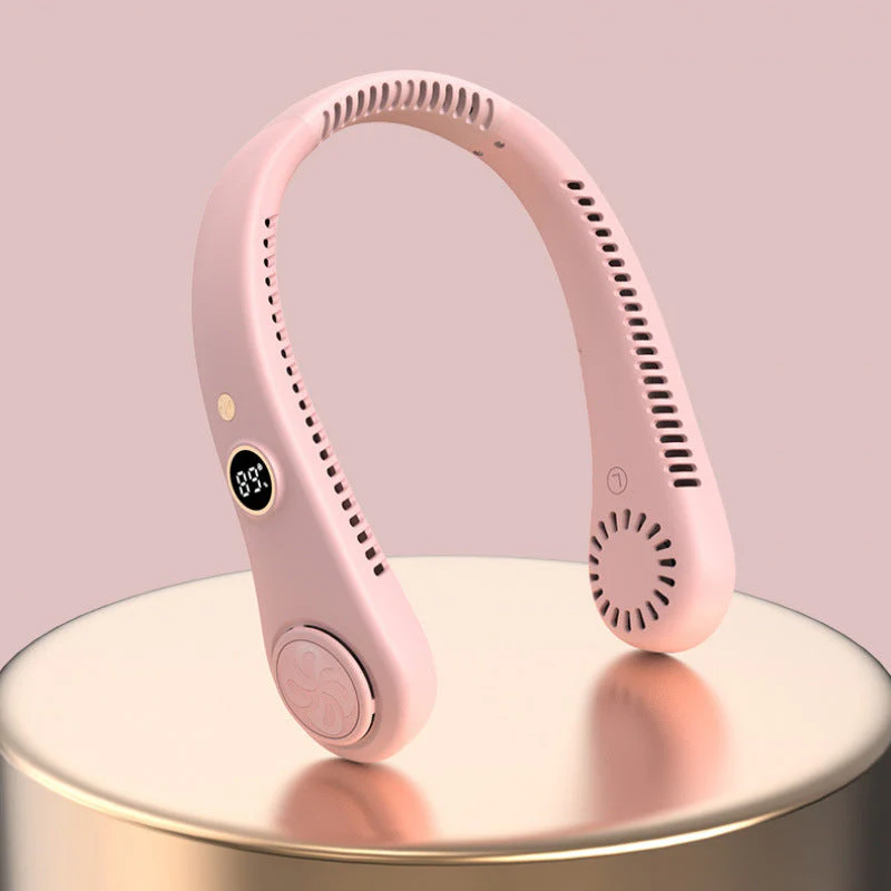 Unisex Kannettava Tuuletin Lämpötilanäytöllä Moderni Design - Image 6