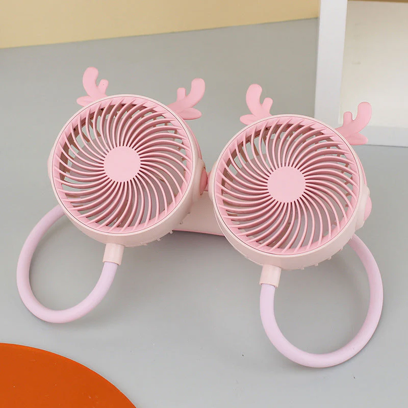 Unisex Kaulatuuletin Kaksipäinen Joustavalla Hanhenkaulalla - Image 8