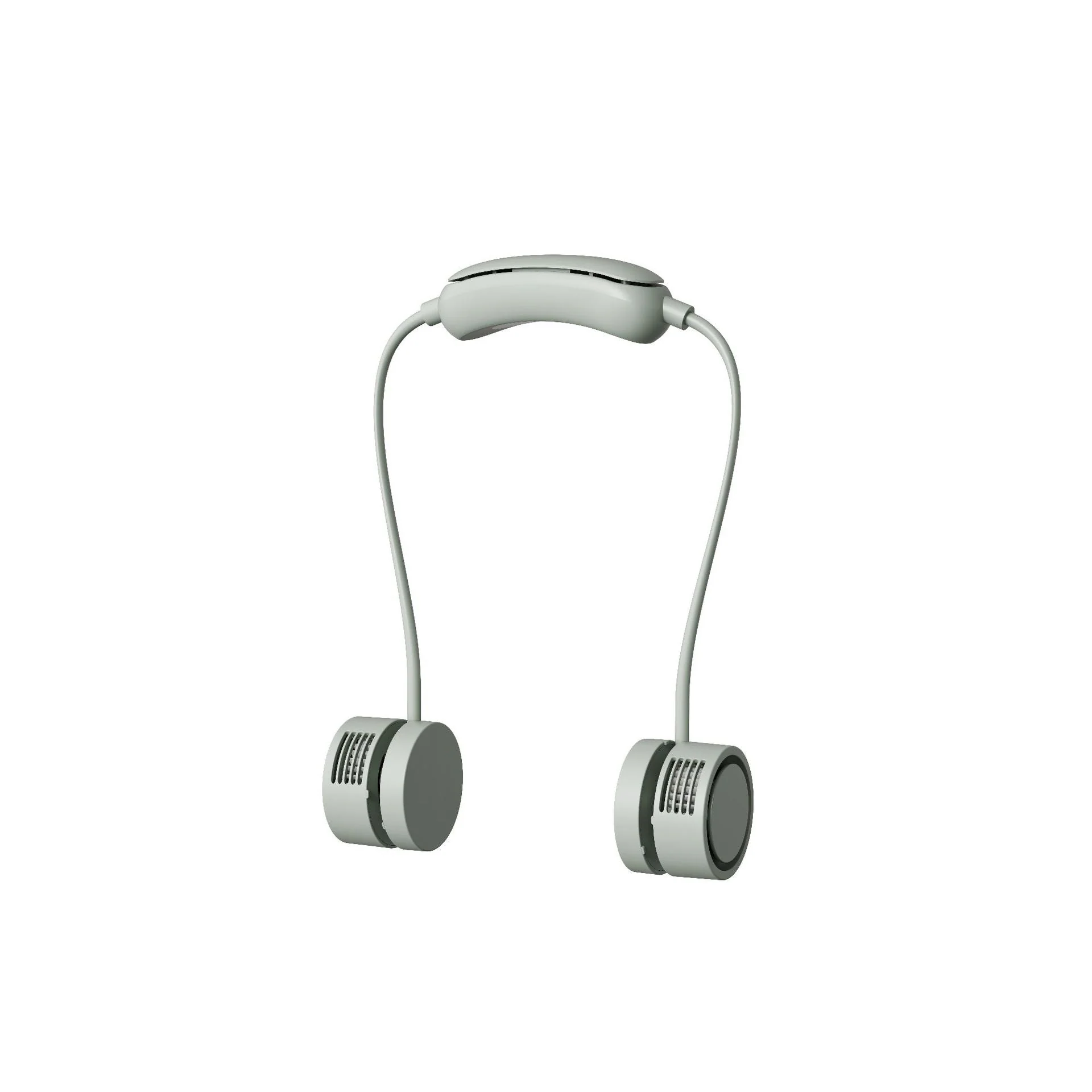 Kaulatuuletin Kannettava Kahdella Minituuletin USB-latauksella - Image 7
