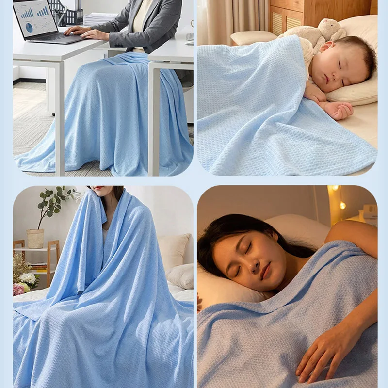 Unisex Kesäpeitto Hengittävä Kevyt Ilmastointipeite - Image 6