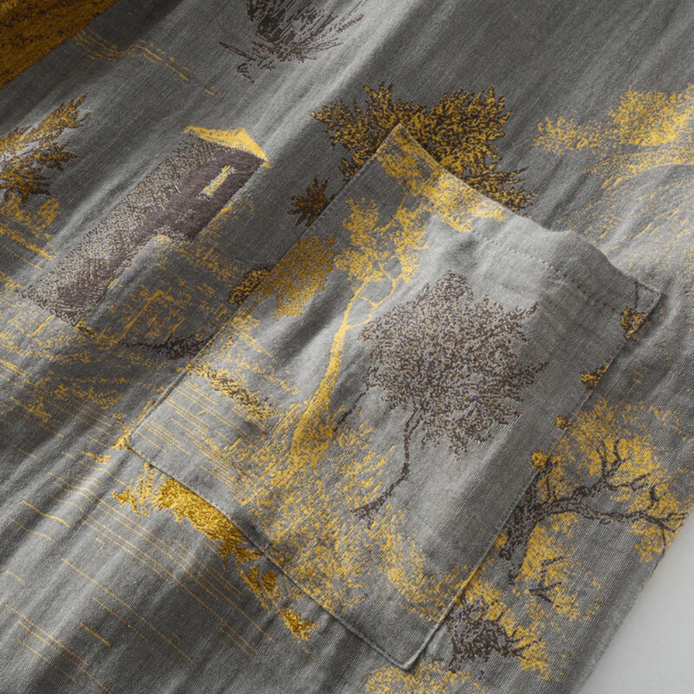 Unisex Kimono Kylpytakki Kuvioidulla Designilla - Image 7