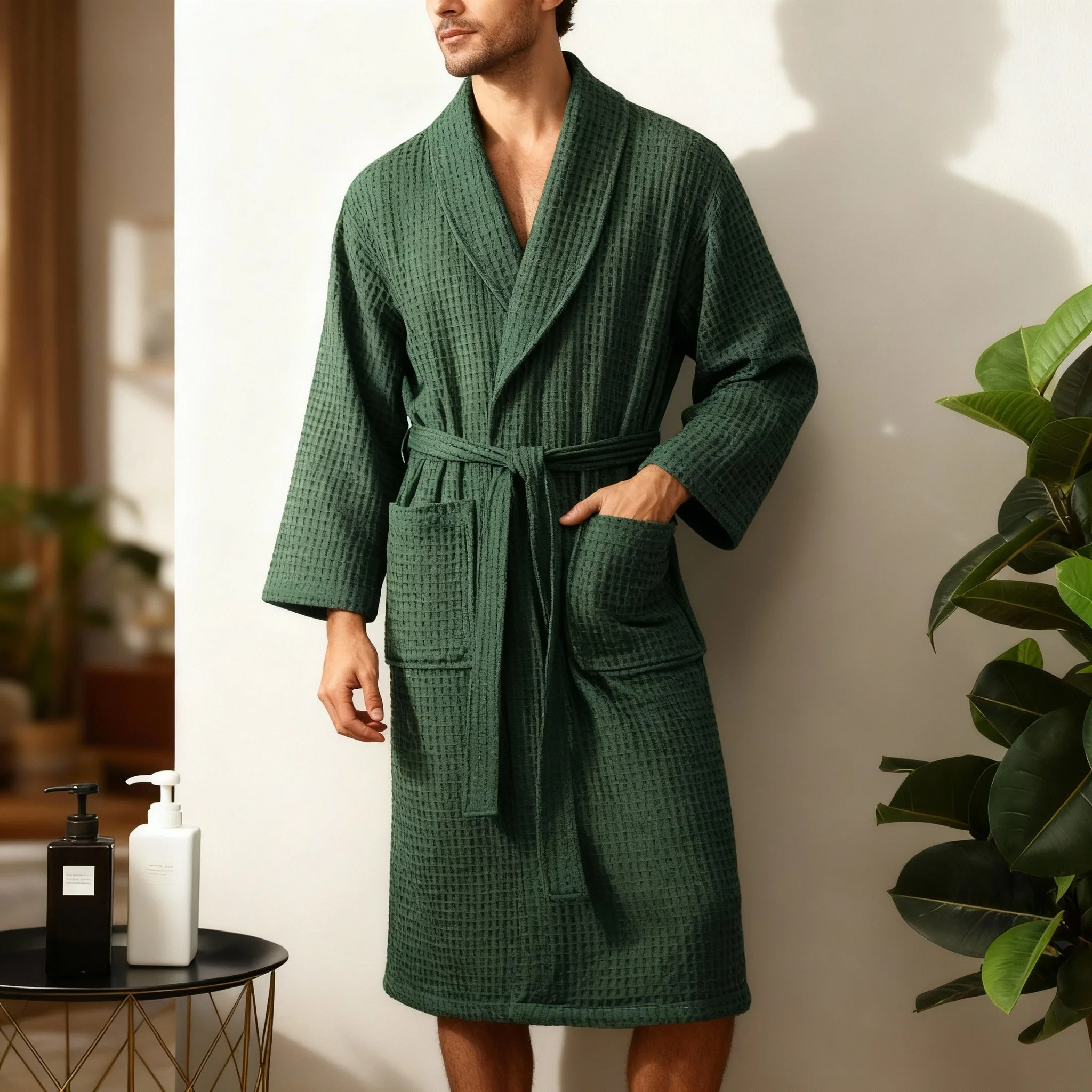 Unisex Kylpytakki Väljä Leikkaus - Image 3