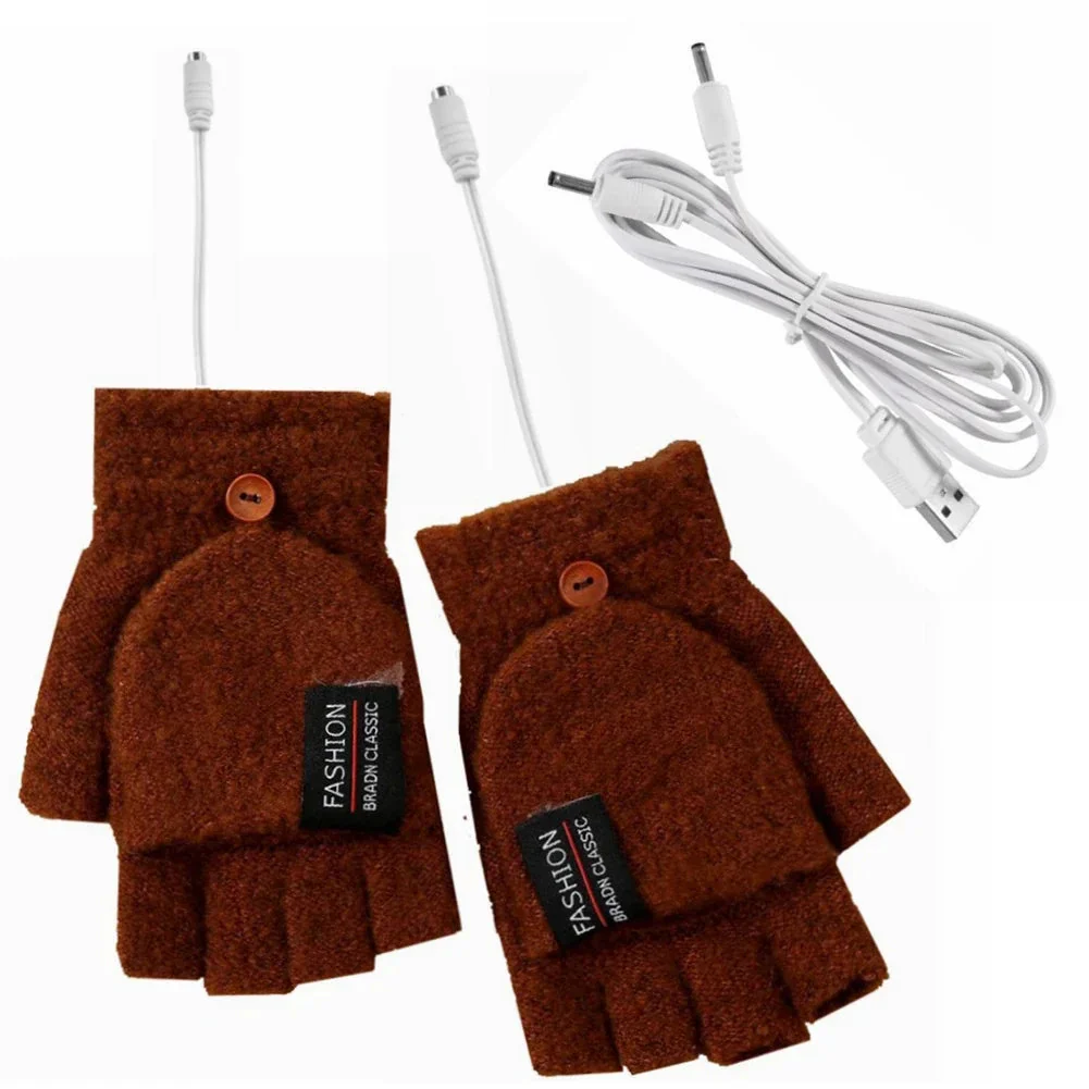 Unisex Lämmitettävät Käsineet USB-Ladattavalla Toiminnolla - Image 11