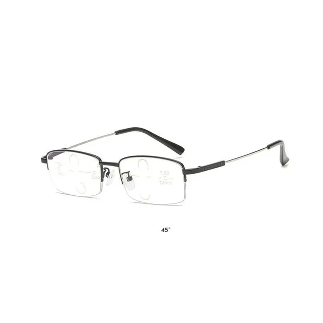 Unisex Progressiiviset Lukulasit Metallikehyksillä - Image 8