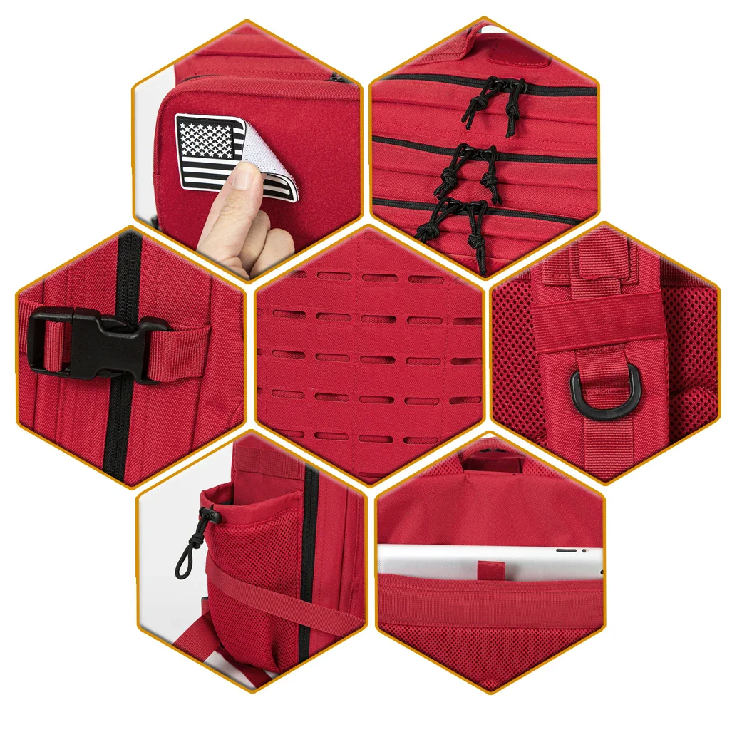 Unisex Retkeilyreppu Molle-tyylillä - Image 6
