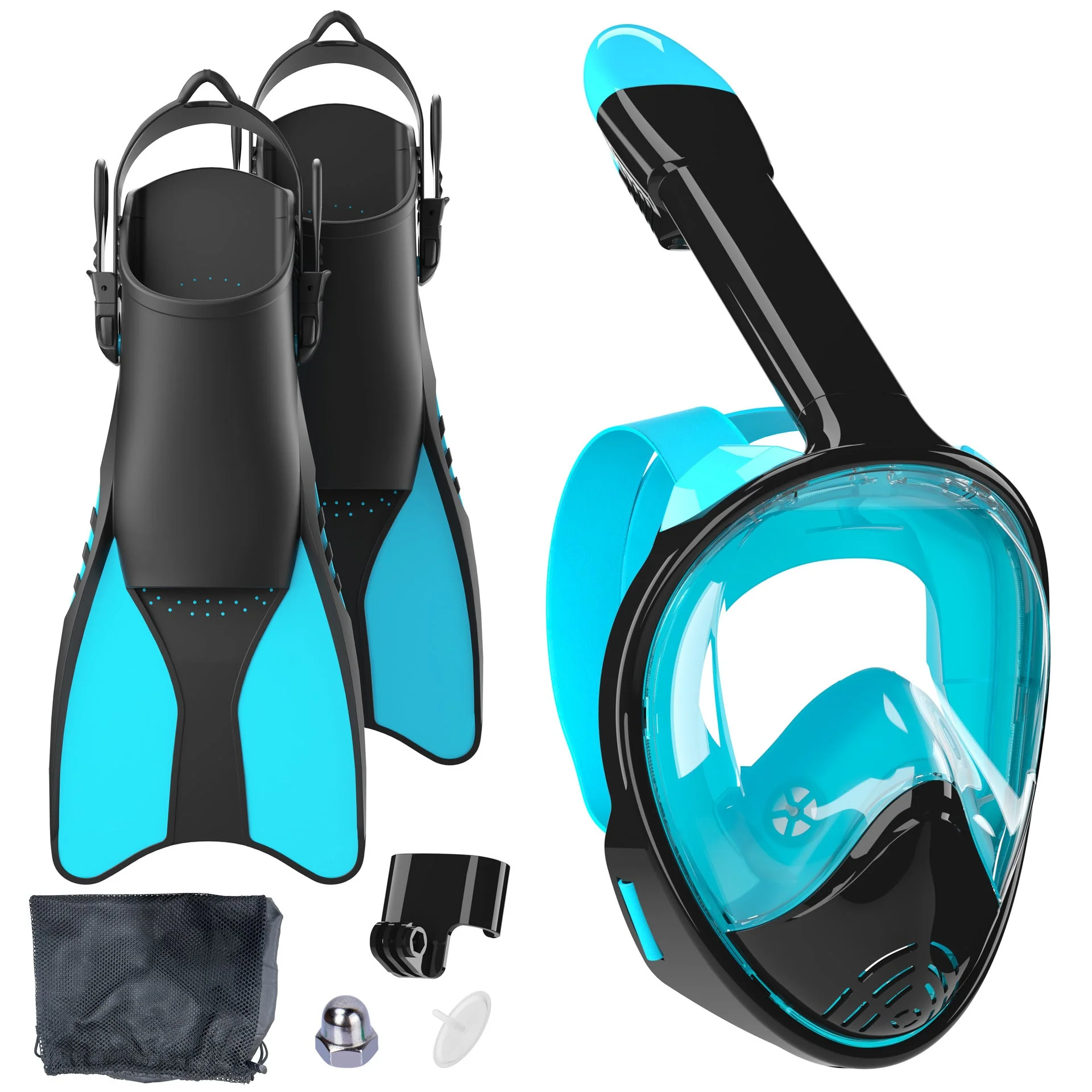 Unisex Snorkkelisarja Kokonaamarilla ja Evillä - Image 5
