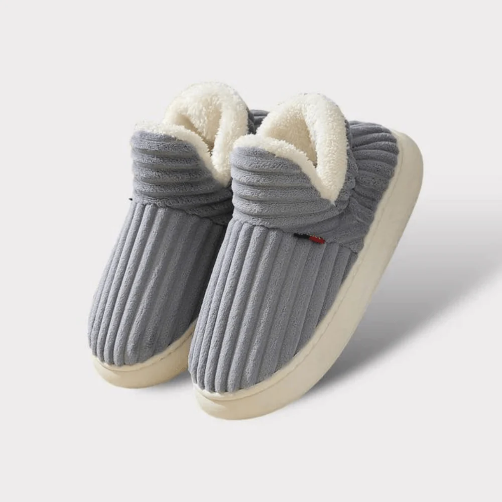 Unisex Tossut Pehmeä Plush Sisä- ja Ulkokäyttöön - Image 3