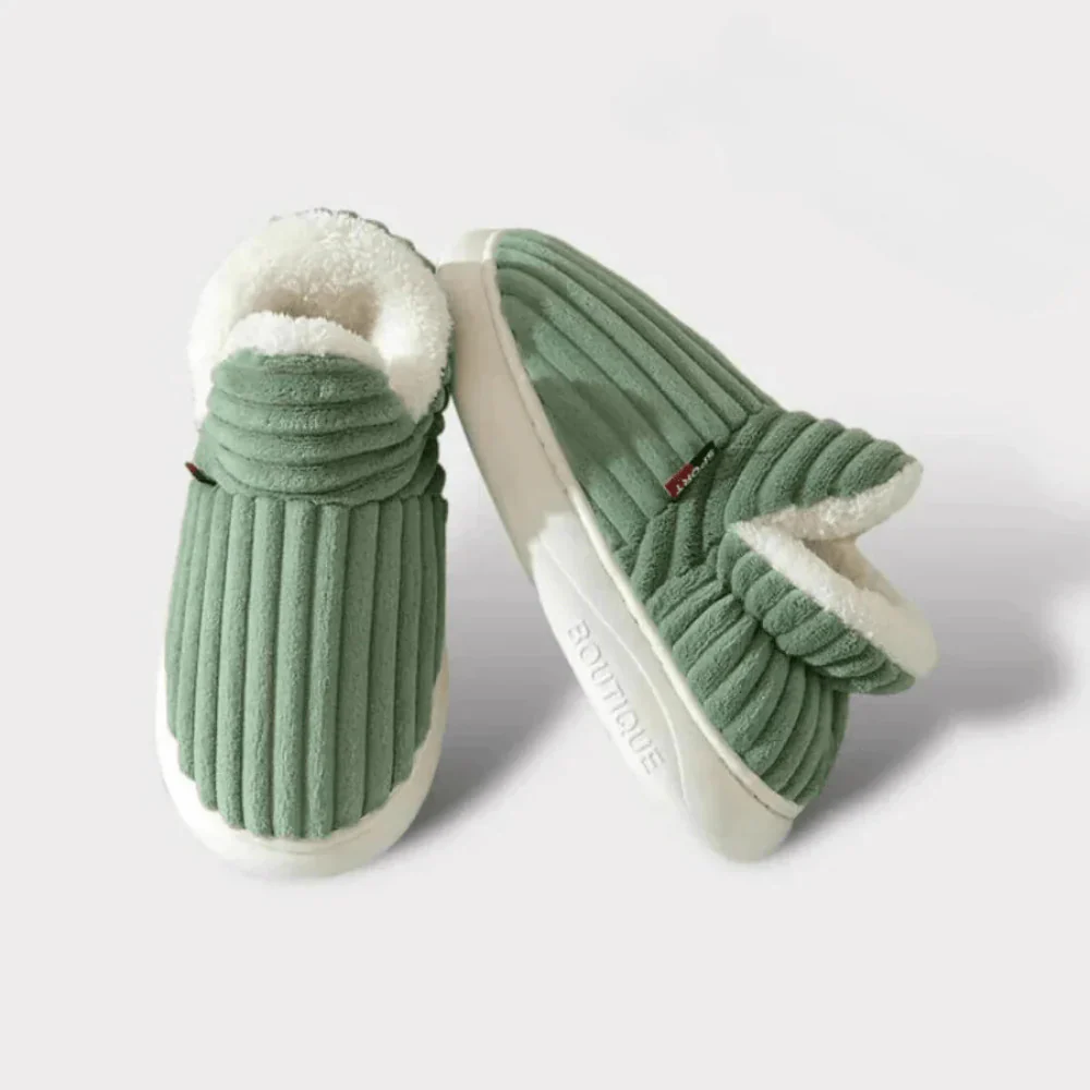 Unisex Tossut Pehmeä Plush Sisä- ja Ulkokäyttöön - Image 4