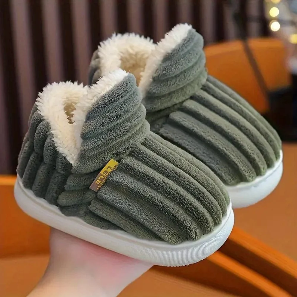 Unisex Tossut Pehmeä Plush Sisä- ja Ulkokäyttöön - Image 5
