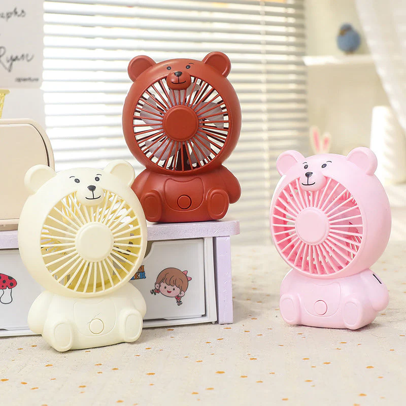 Unisex USB-pöytätuuletin Karhumallinen Kompakti Kannettava - Image 2