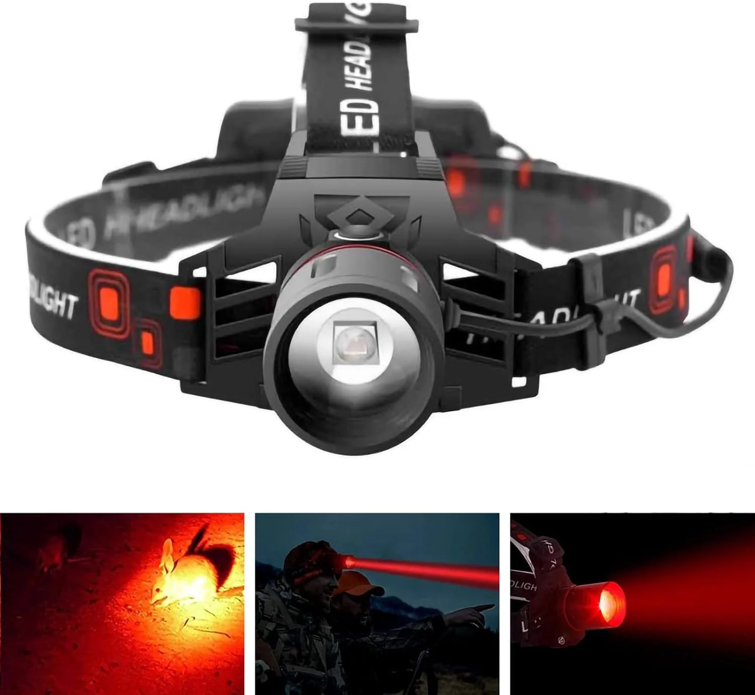 USB-ladattava LED-otsalamppu - Image 4