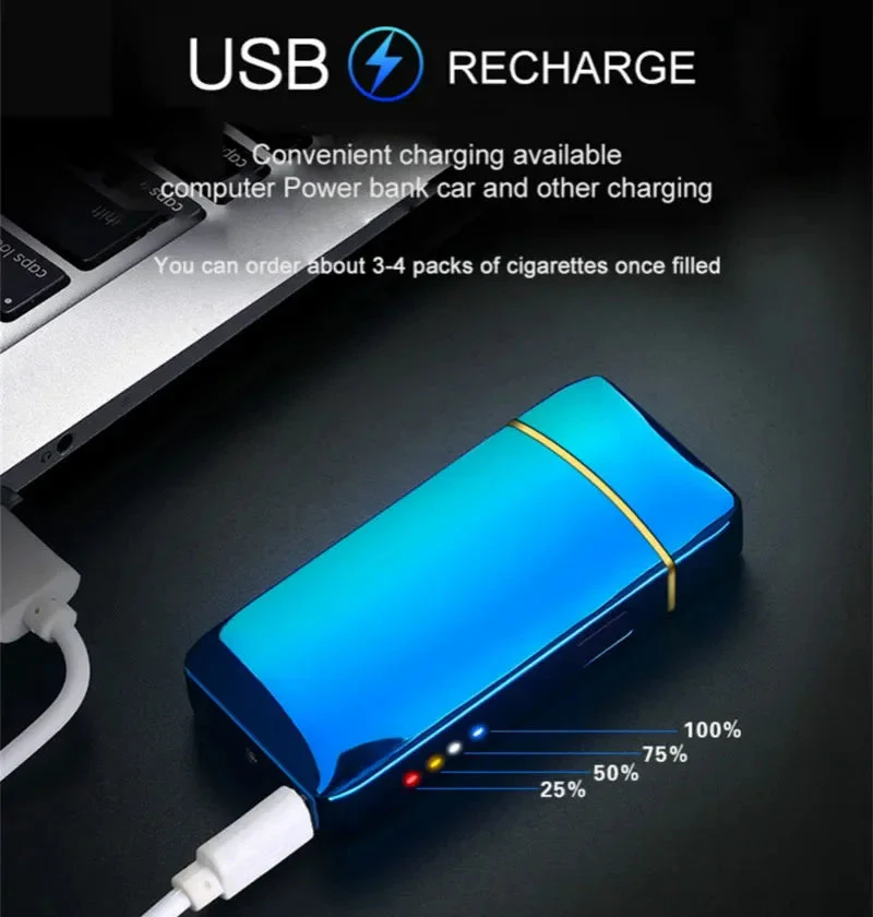 USB-ladattava Plasmasytytin Tuulenpitävällä Ominaisuudella - Image 21