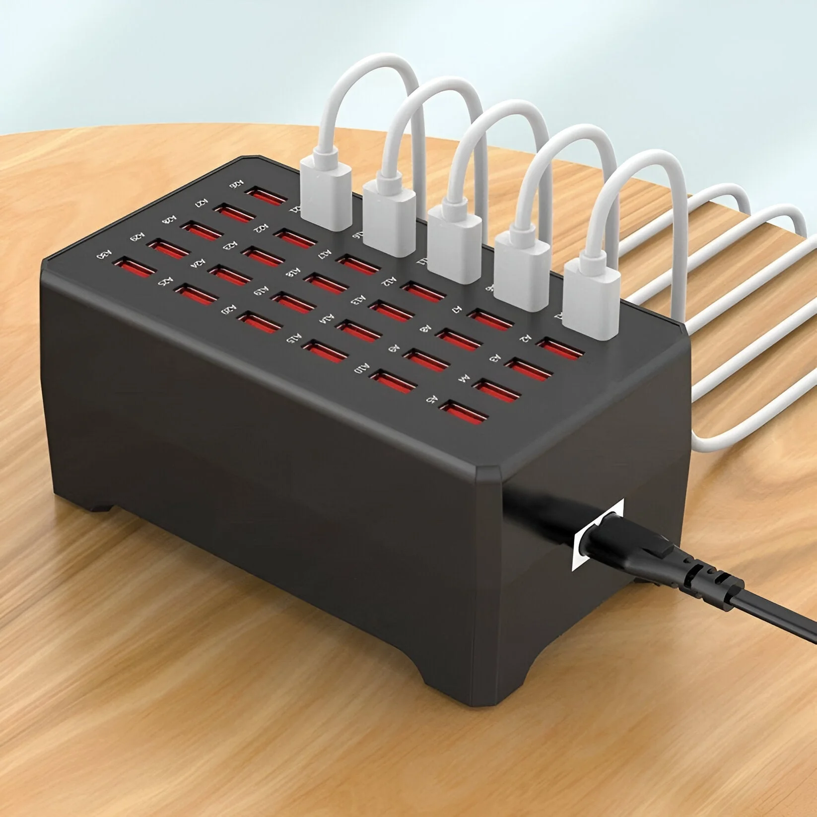 USB-latausasema 30-porttinen 150W Tehokas - Image 5