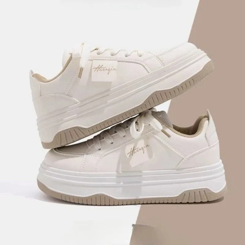 Valkoinen Chunky Sneakers naisille - Image 3
