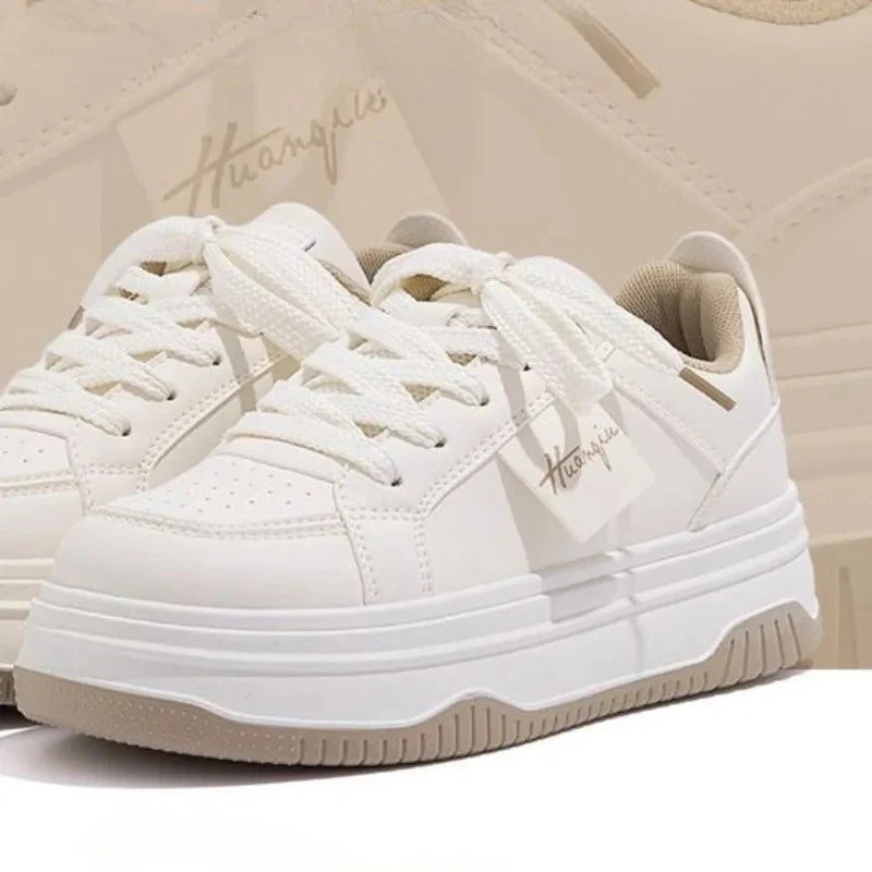 Valkoinen Chunky Sneakers naisille - Image 5