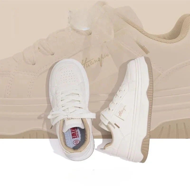 Valkoinen Chunky Sneakers naisille - Image 6
